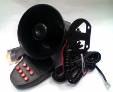 Електрическа сирена със звук и говор-12V/30W
Модел:JK
Цена-30лв.